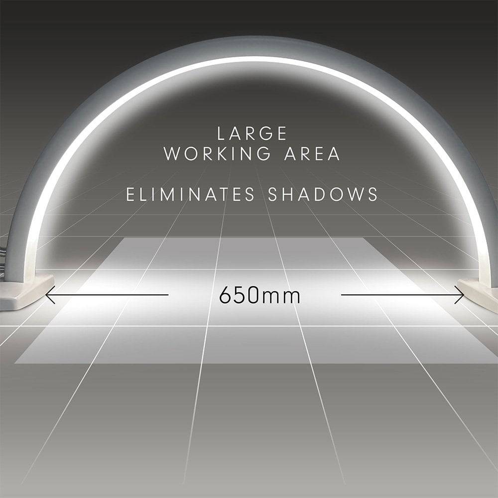 Halo Crescent LED Table Lamp