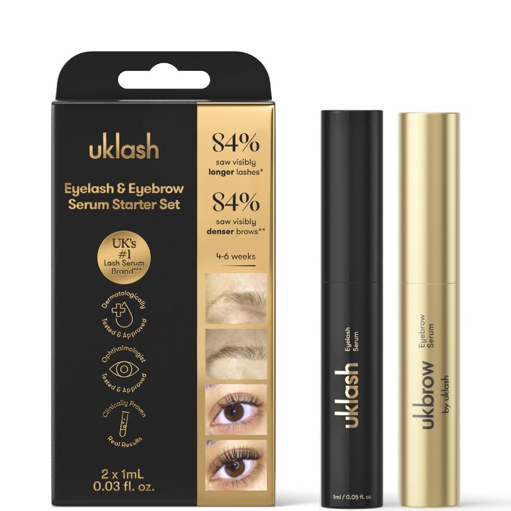 UKLASH Eyelash & Eyebrow Serum Starter Set