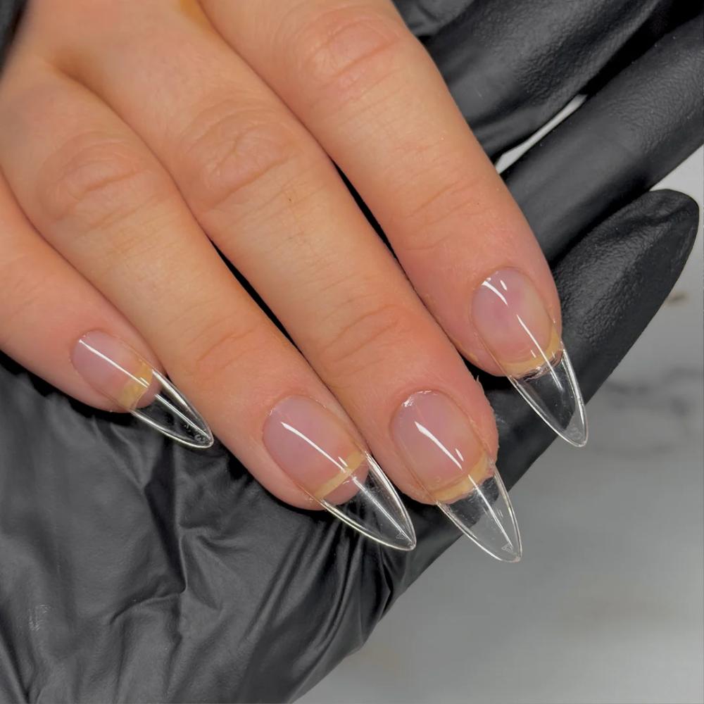 Nail Order Xtensions Full Cover Tips Medium Stiletto (720)