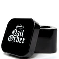 Nail Order Glass Dappen Dish Black