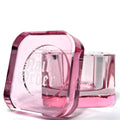 Nail Order Glass Dappen Dish Pink