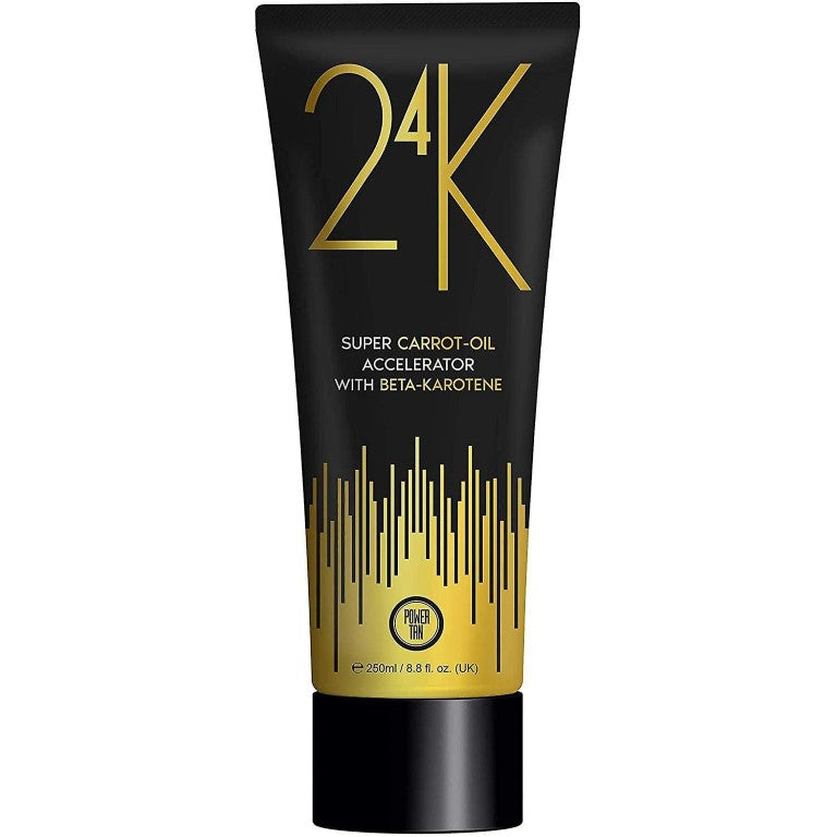PowerTan 24K Super Carrot Oil Tanning Accelerator 250ml