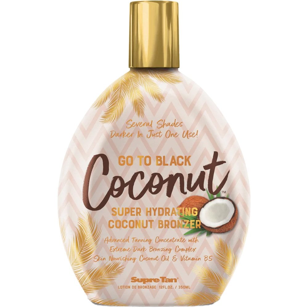 Supre Tan Go To Black Coconut Super Hydrating Coconut Bronzer 350ml