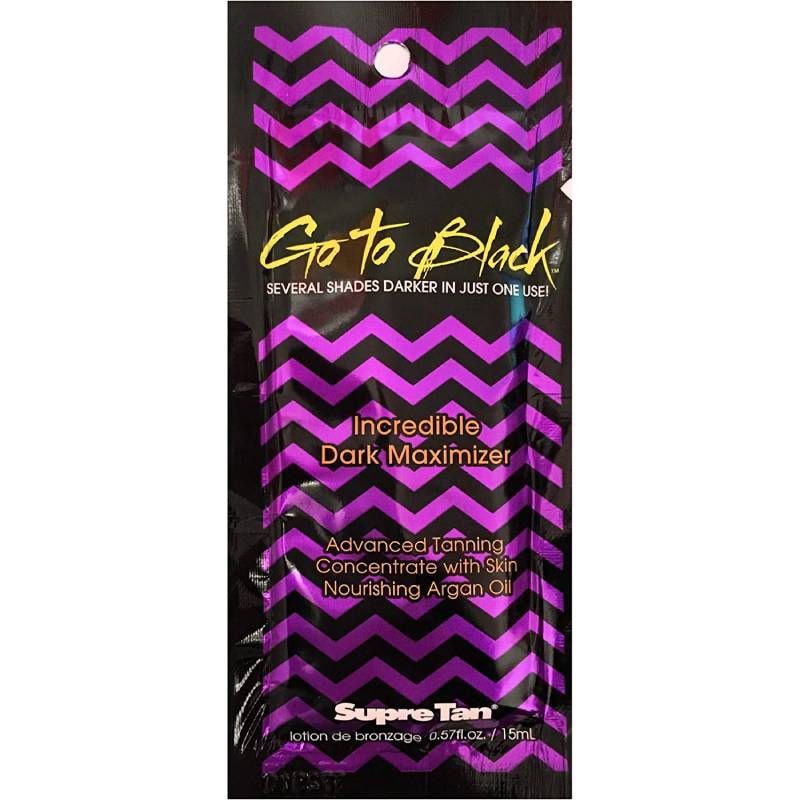 Supre Tan Go To Black Incredible Dark Maximizer 15ml Sachet