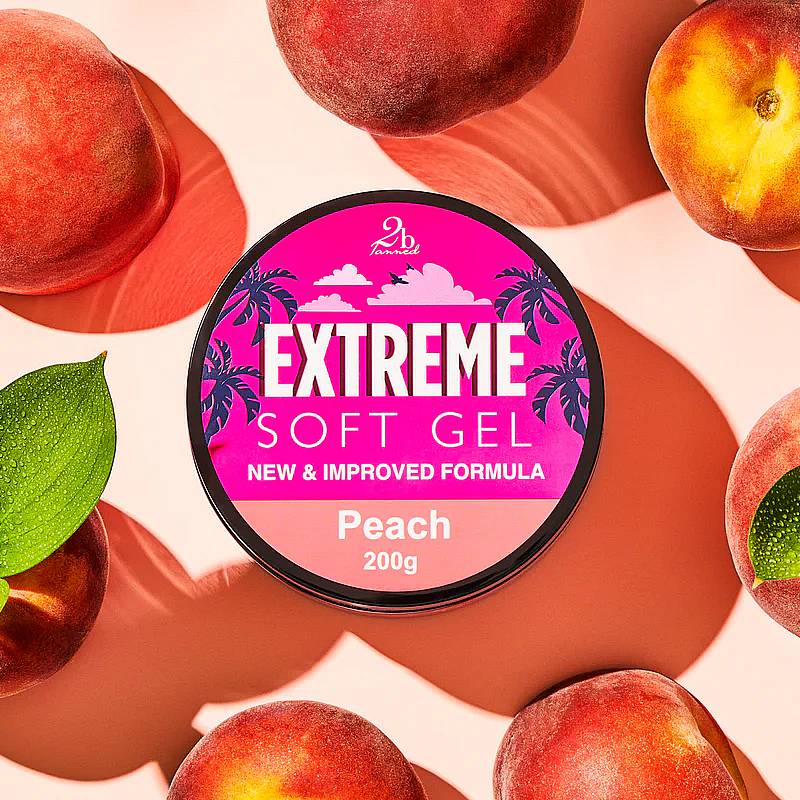2bTanned Peach Extreme Soft Gel 200g