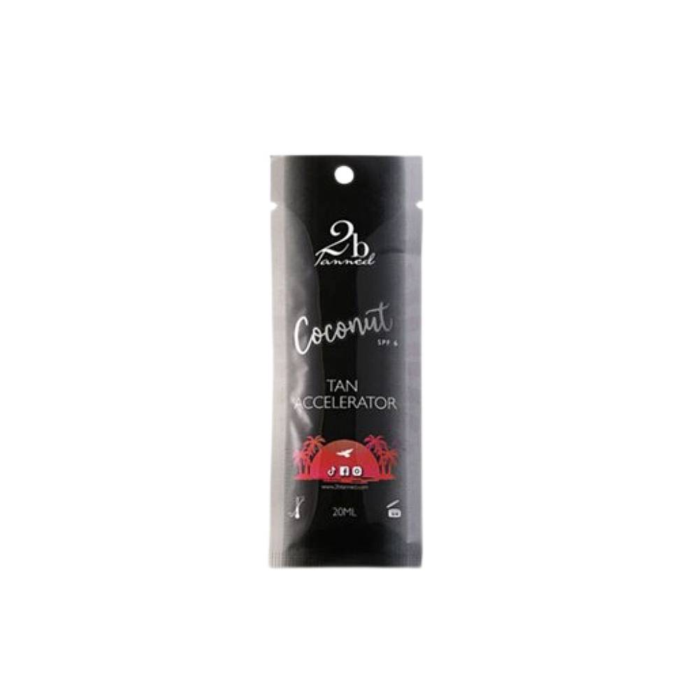 2bTanned Coconut SPF6 Tan Accelerator Sachet 10ml