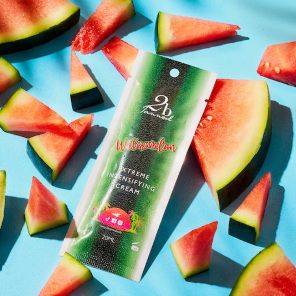 2bTanned Watermelon Extreme Intensifying Tanning Cream Sachet 10ml