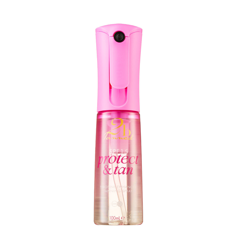 2bTanned SPF15 Protect & Tan Tanning Spray 100ml