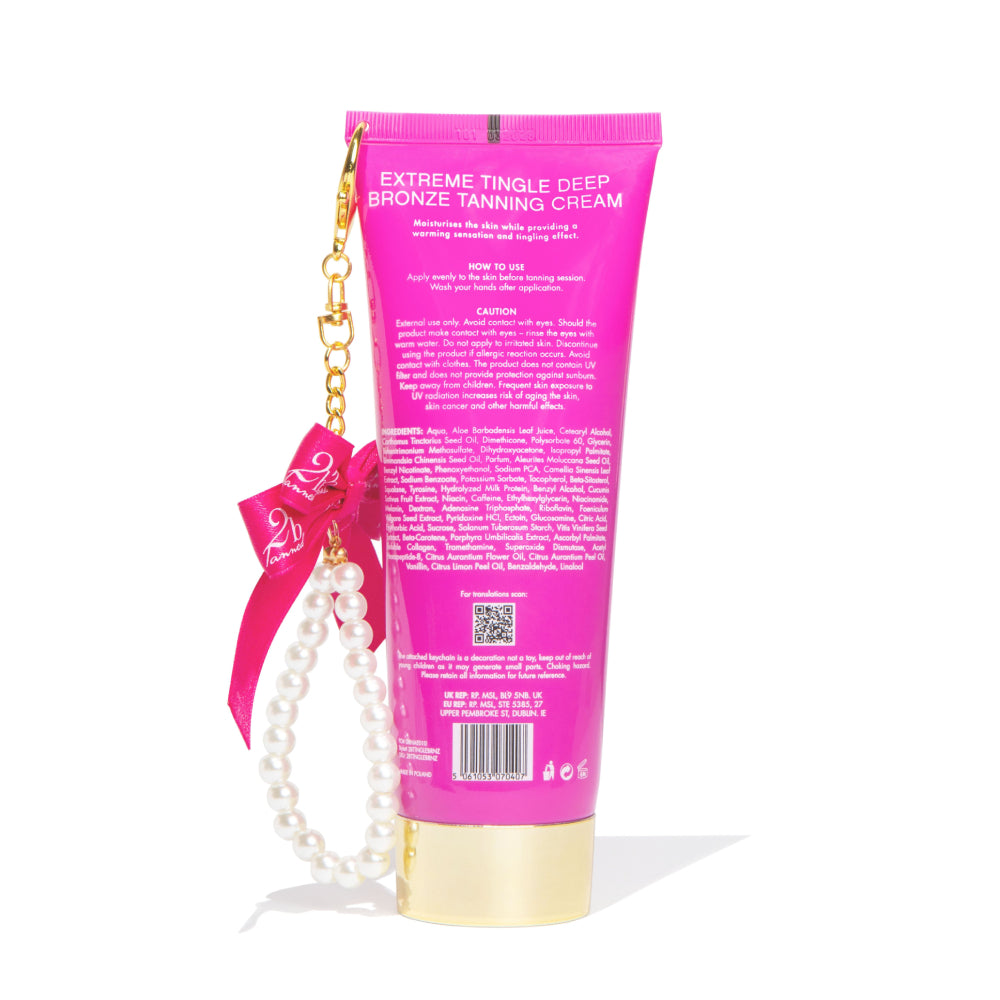 2bTanned Extreme Tingle Deep Bronze Cream 200ml
