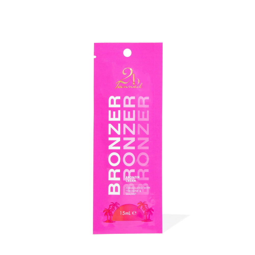 2bTanned Bronzer Cream Sachet 15ml