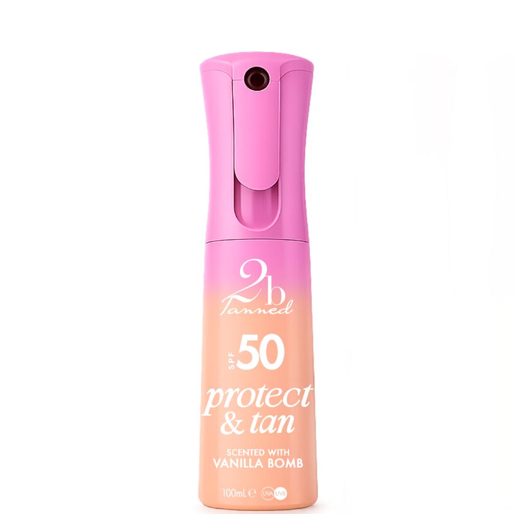 2bTanned SPF50 Protect & Tan Vanilla Bomb 100ml