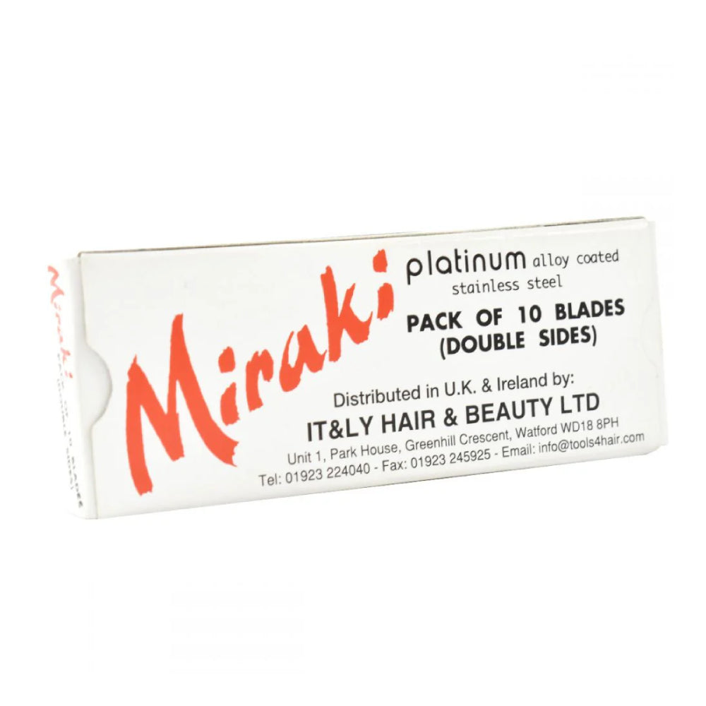 Miraki Double Sided Platinum Blades (10)