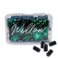 Willow Black Silicon Carbide Bands - Medium