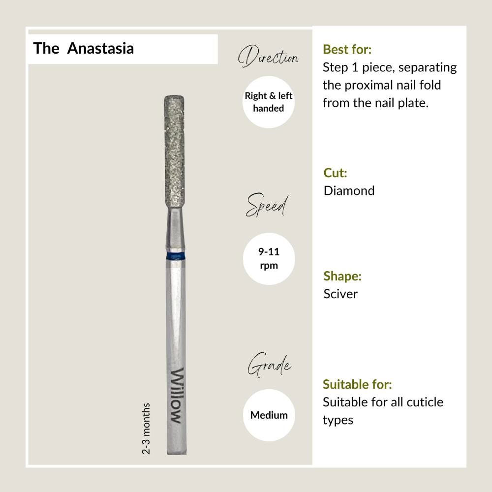 Willow The Anastasia E-File Bit (Medium)