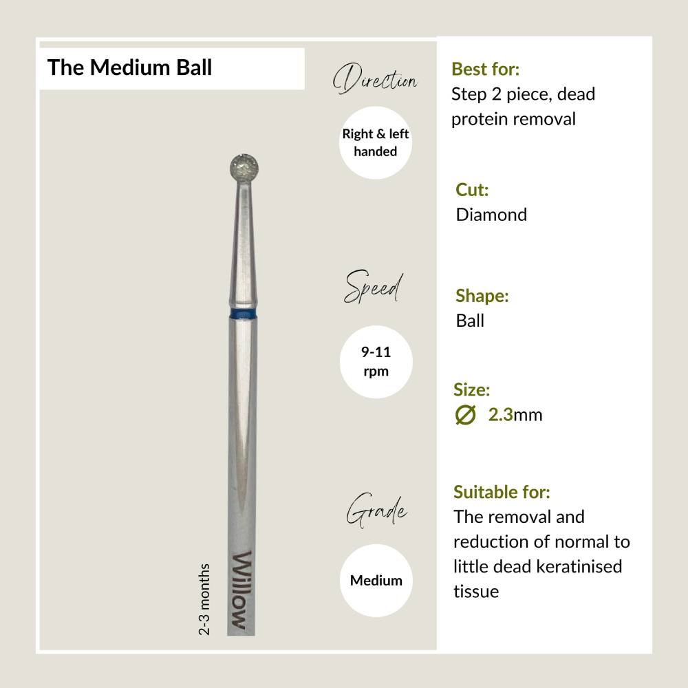 Willow The Ball E-File Bit (Medium)