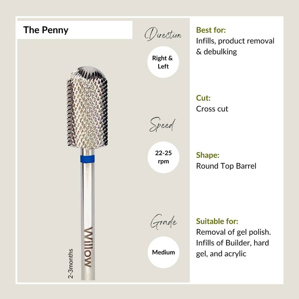 Willow The Penny E-File Bit (Medium)