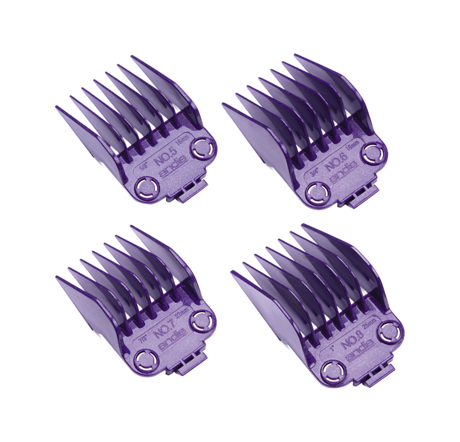 Andis Master Magnetic Comb Attachment 4 Piece Set Large #01415