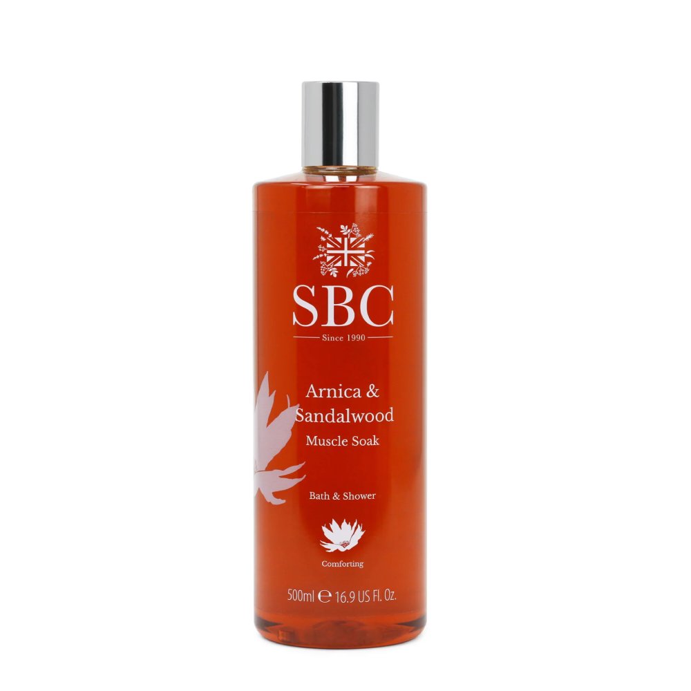 SBC Arnica & Sandalwood Muscle Soak 500ml