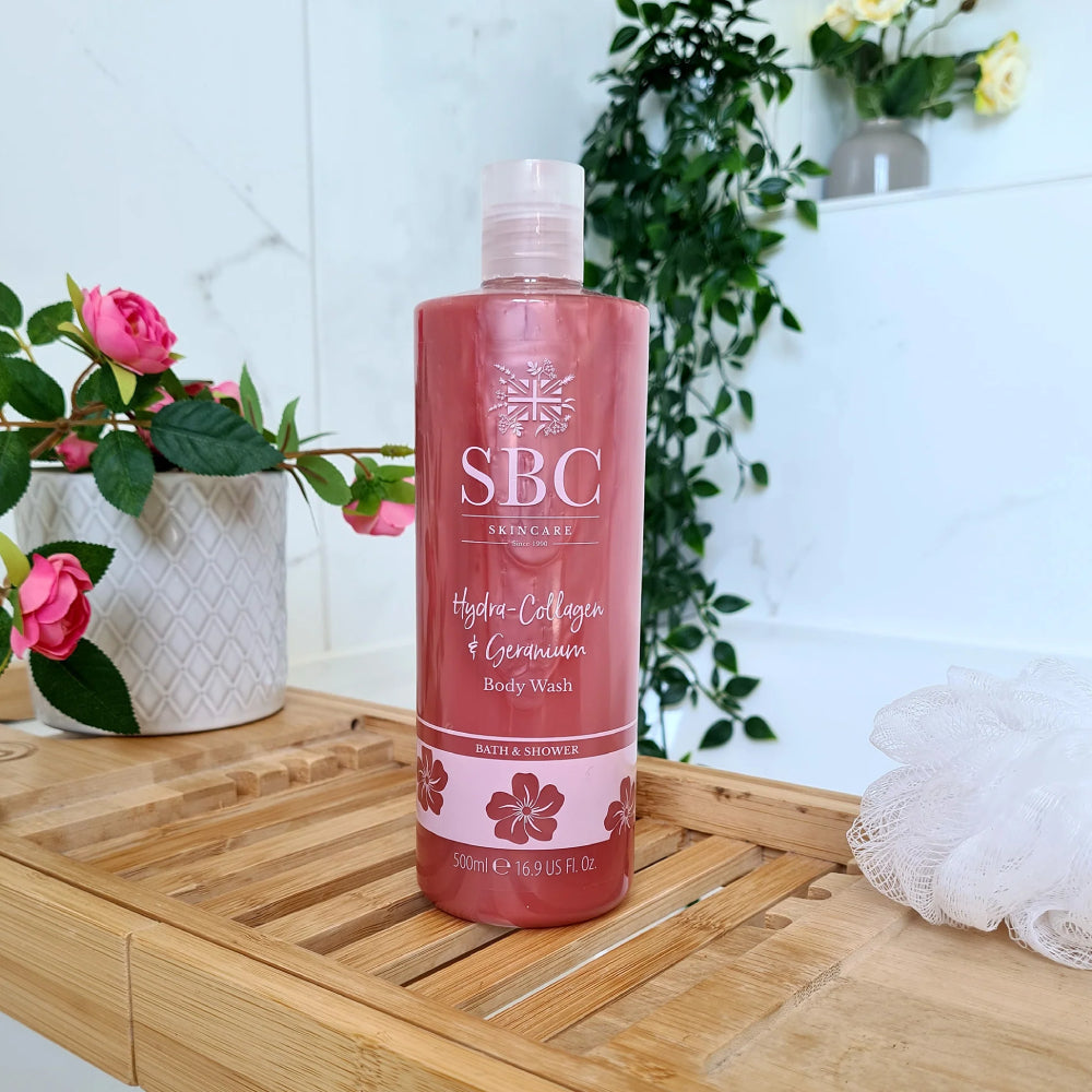 SBC Hydra Collagen & Geranium Body Wash 300ml
