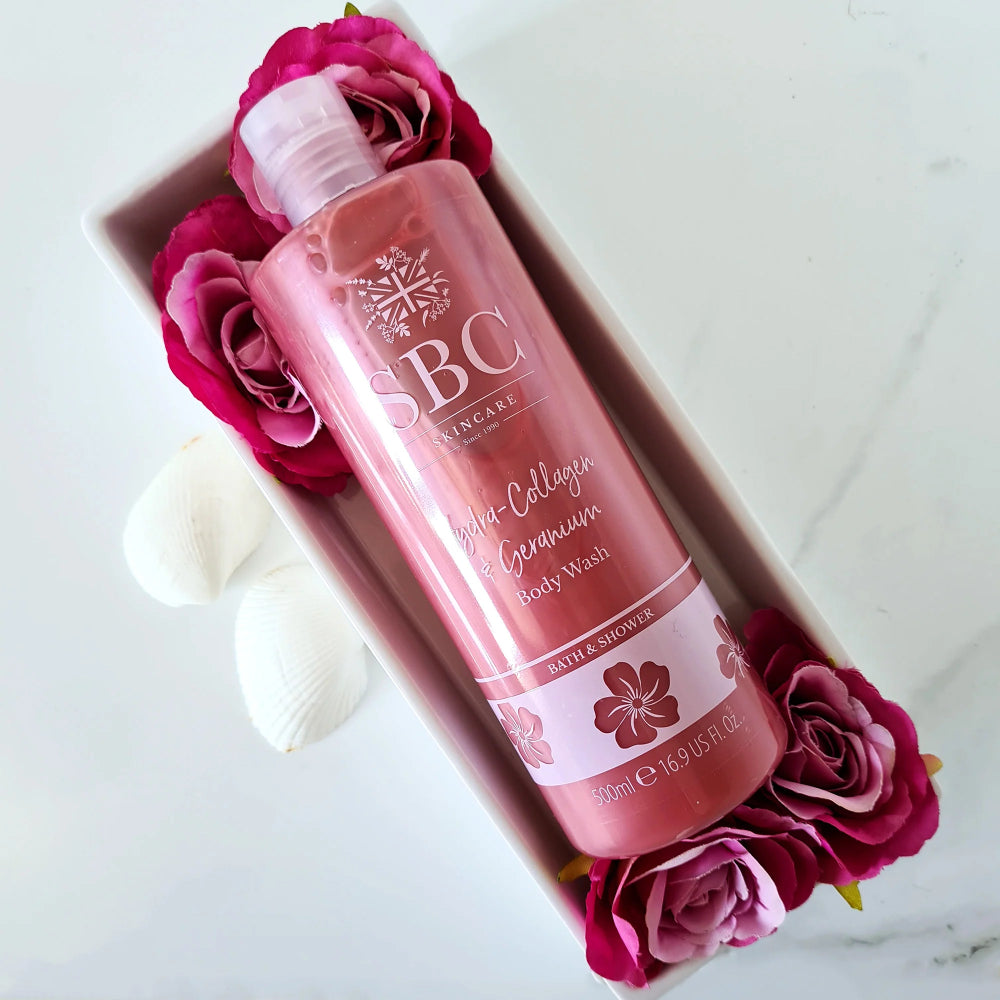 SBC Hydra Collagen & Geranium Body Wash 300ml