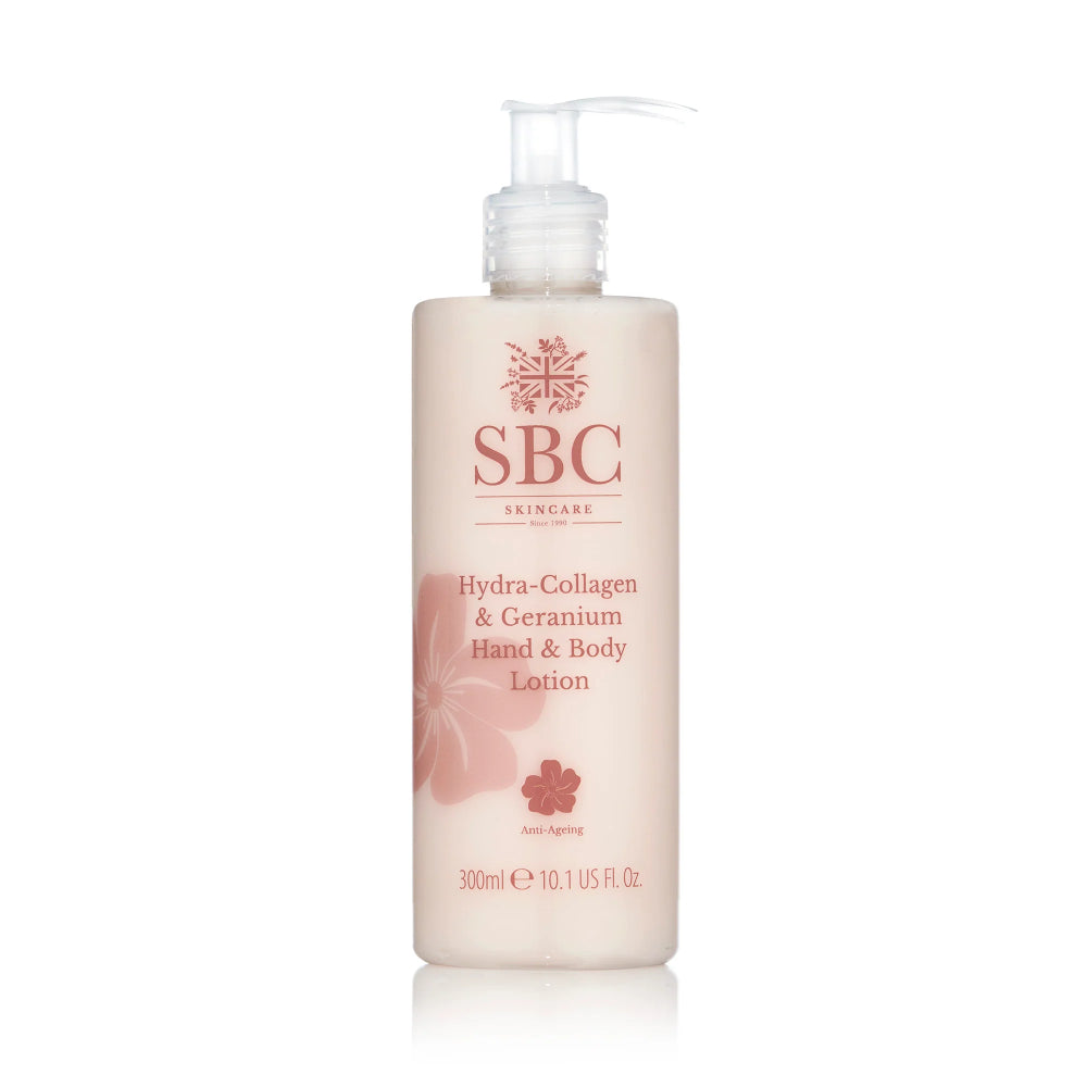 SBC Hydra Collagen & Geranium Hand & Body Lotion 300ml