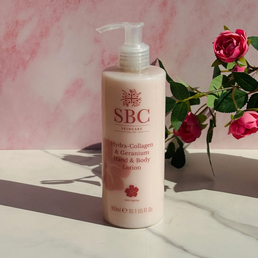 SBC Hydra Collagen & Geranium Hand & Body Lotion 300ml