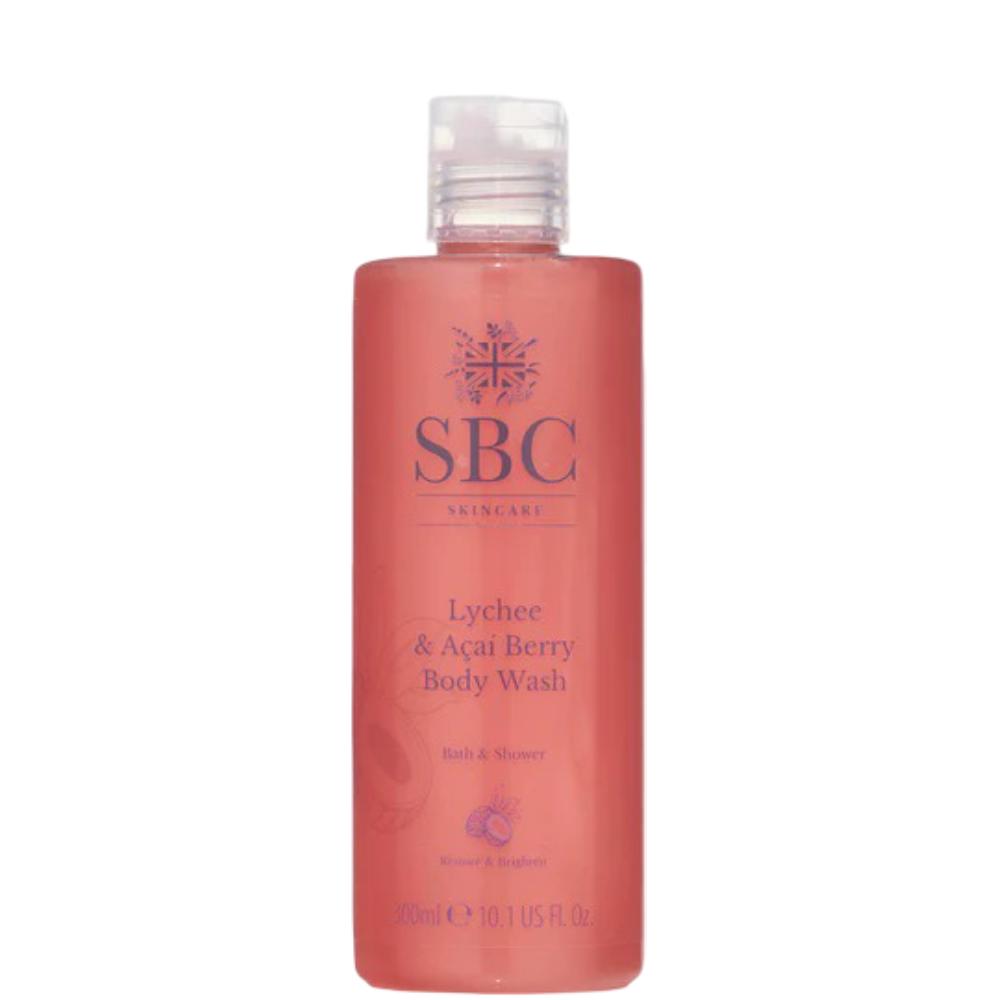 SBC Lychee & Acai Berry Body Wash 300ml
