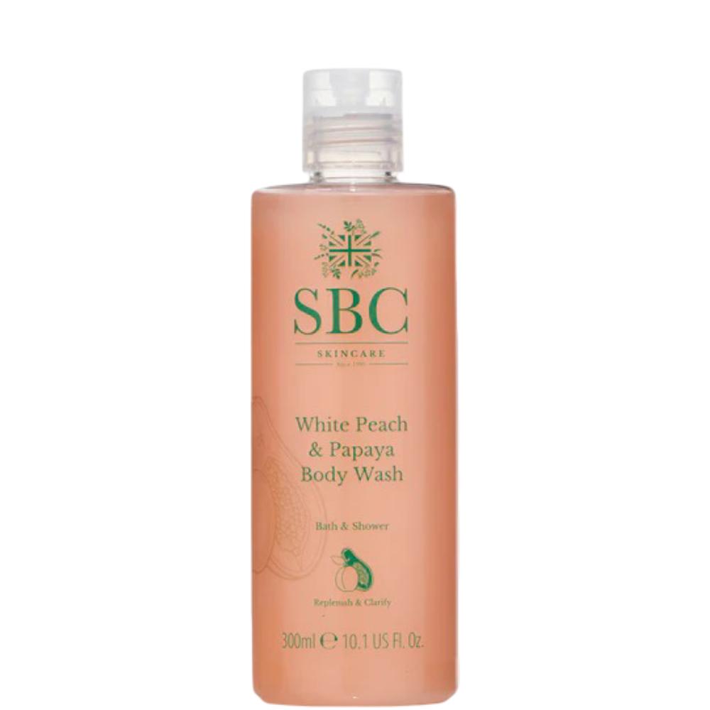 SBC White Peach & Papaya Body Wash 300ml