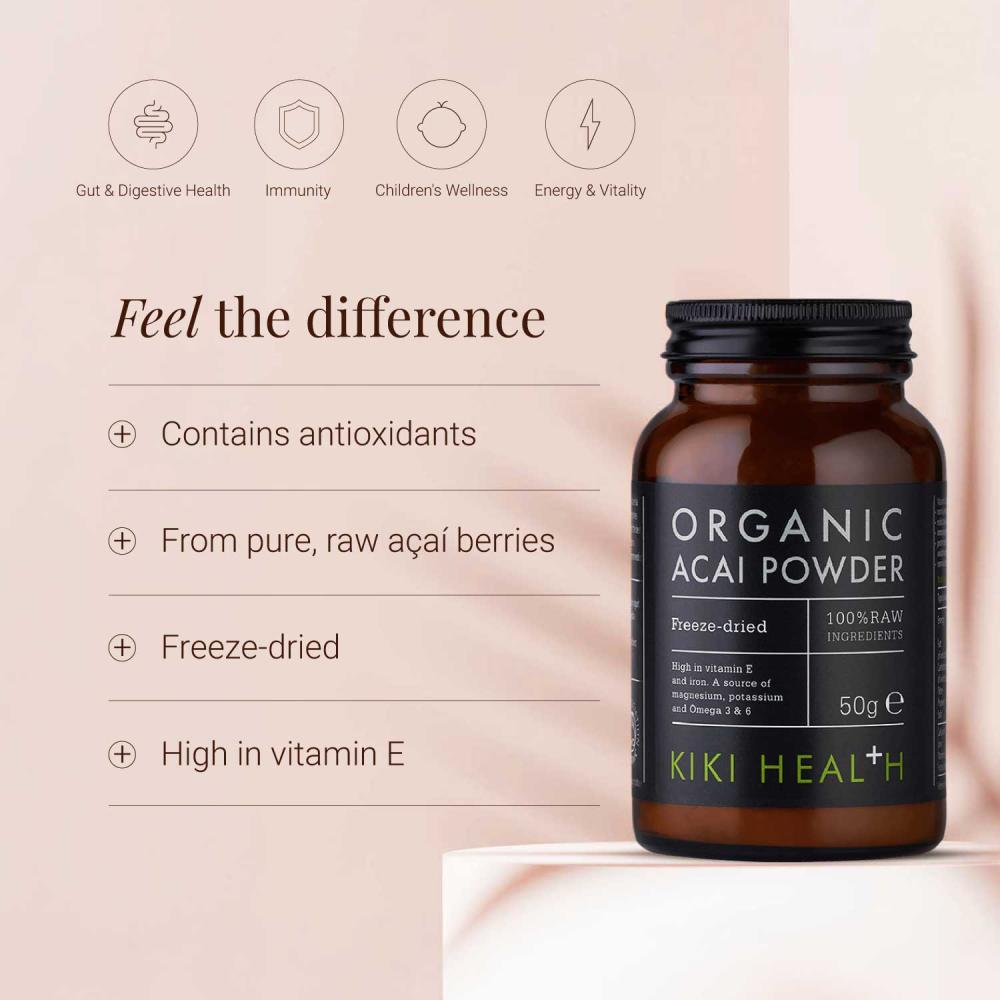 KIKI Health Organic Acai Powder 50g