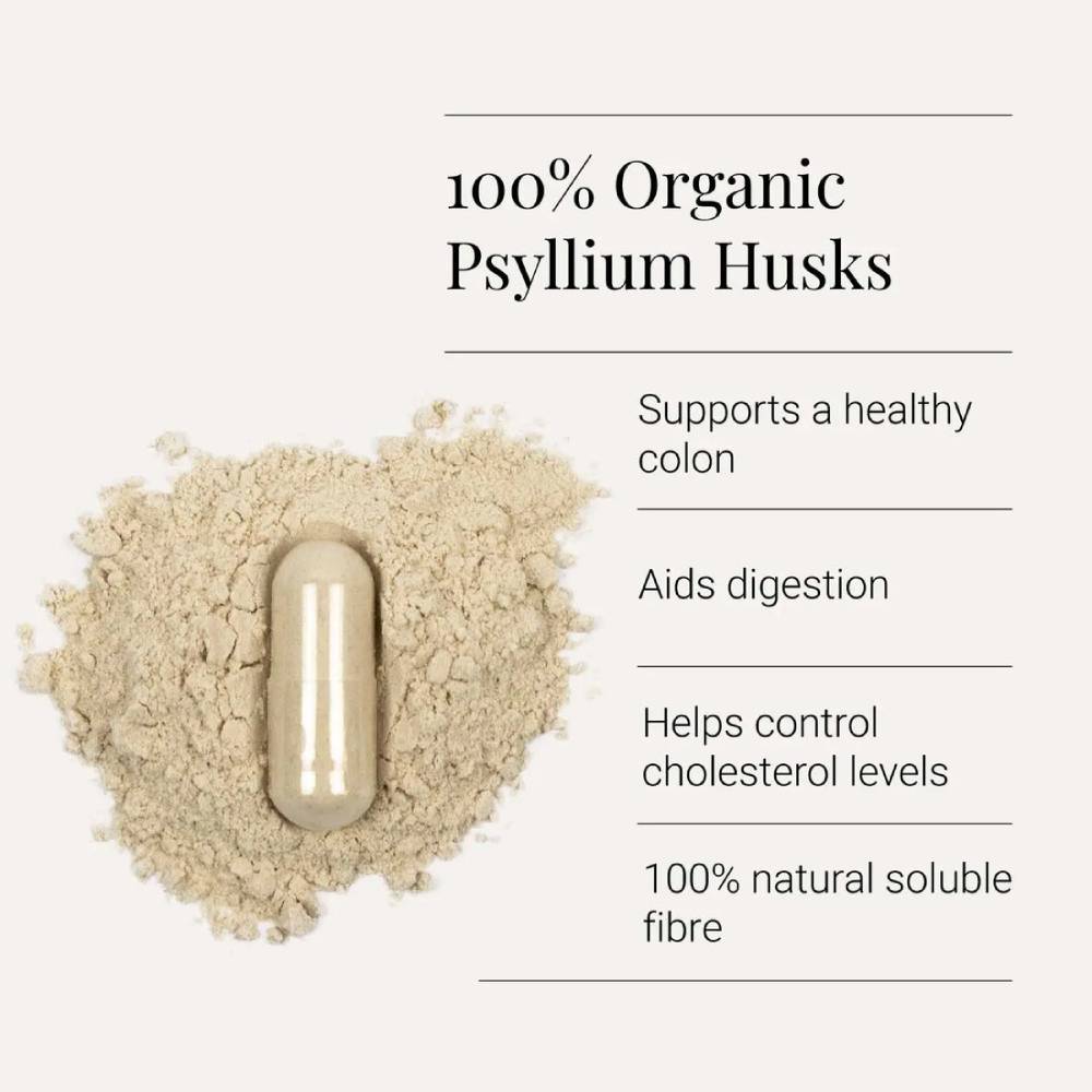 KIKI Health Organic Psyllium Husks (120)