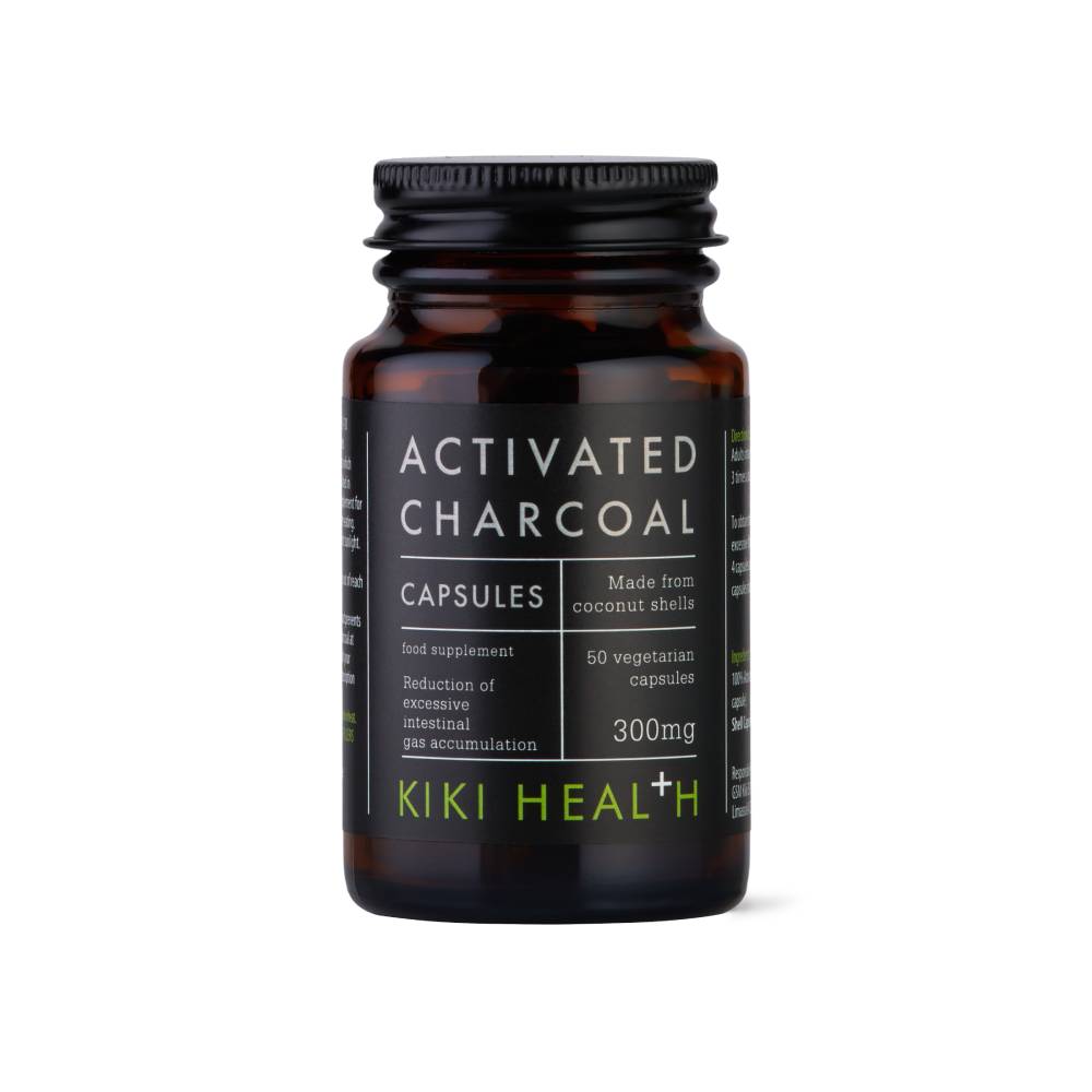 KIKI Health Activated Charcoal Capsules 300mg (50)