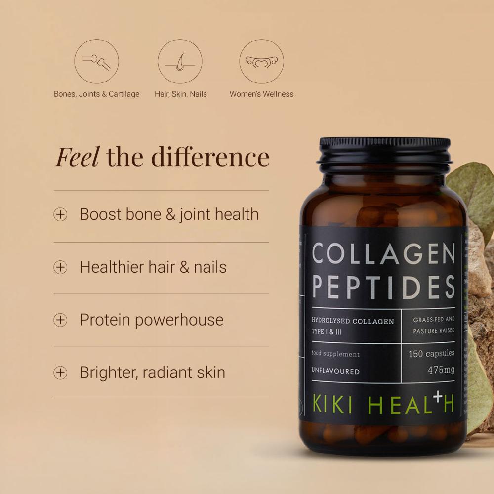 KIKI Health Collagen Peptides Capsules 475mg (150)