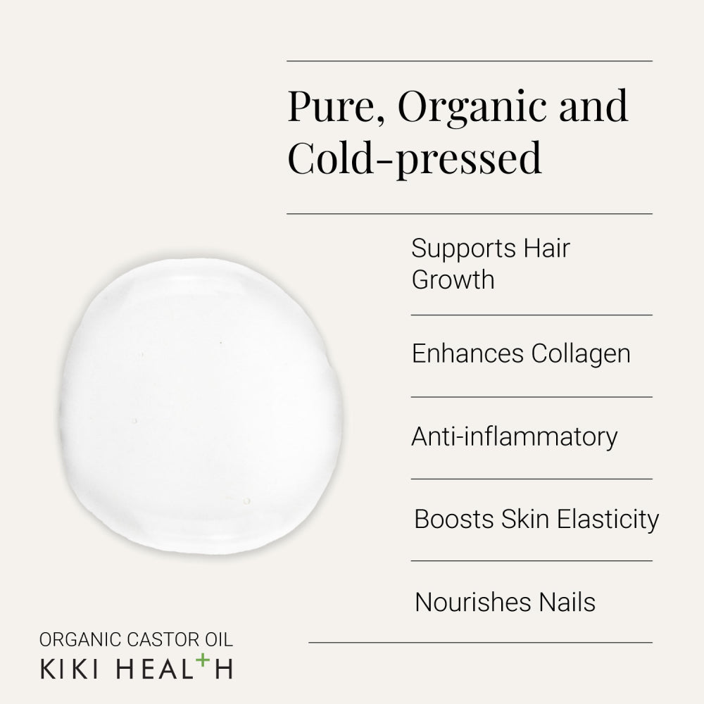 KIKI Health Organic Castor Oil 250ml