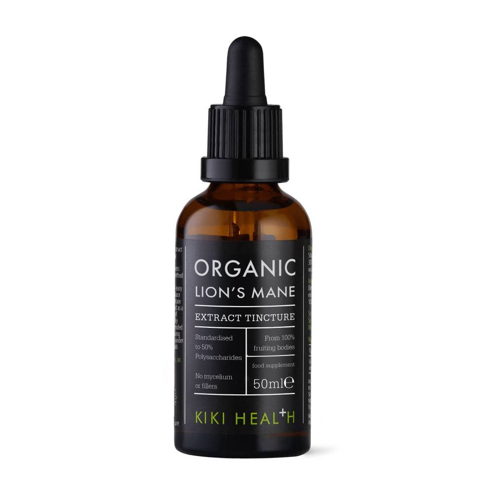 KIKI Health Organic Lion's Mane Extract Tincture 50ml