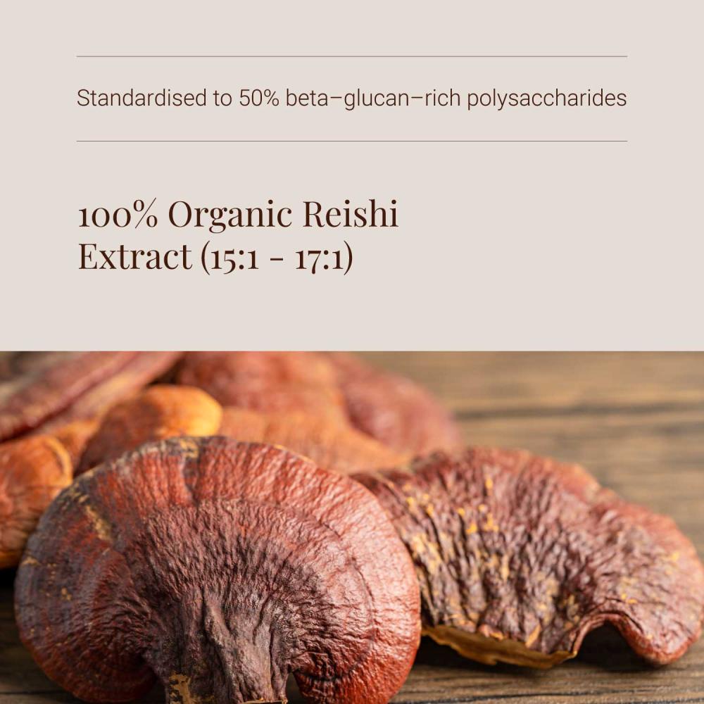 KIKI Health Organic Reishi Extract Tincture 50ml