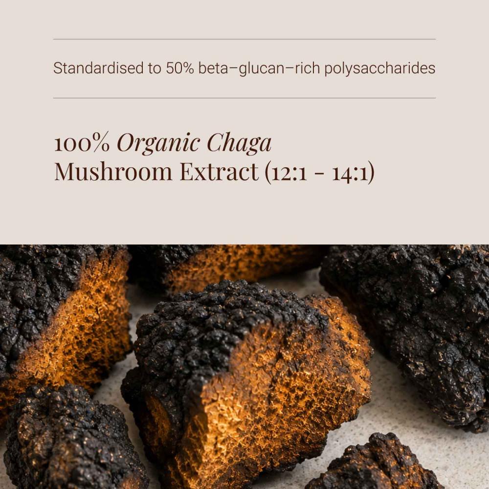 KIKI Health Organic Chaga Extract Tincture 50ml