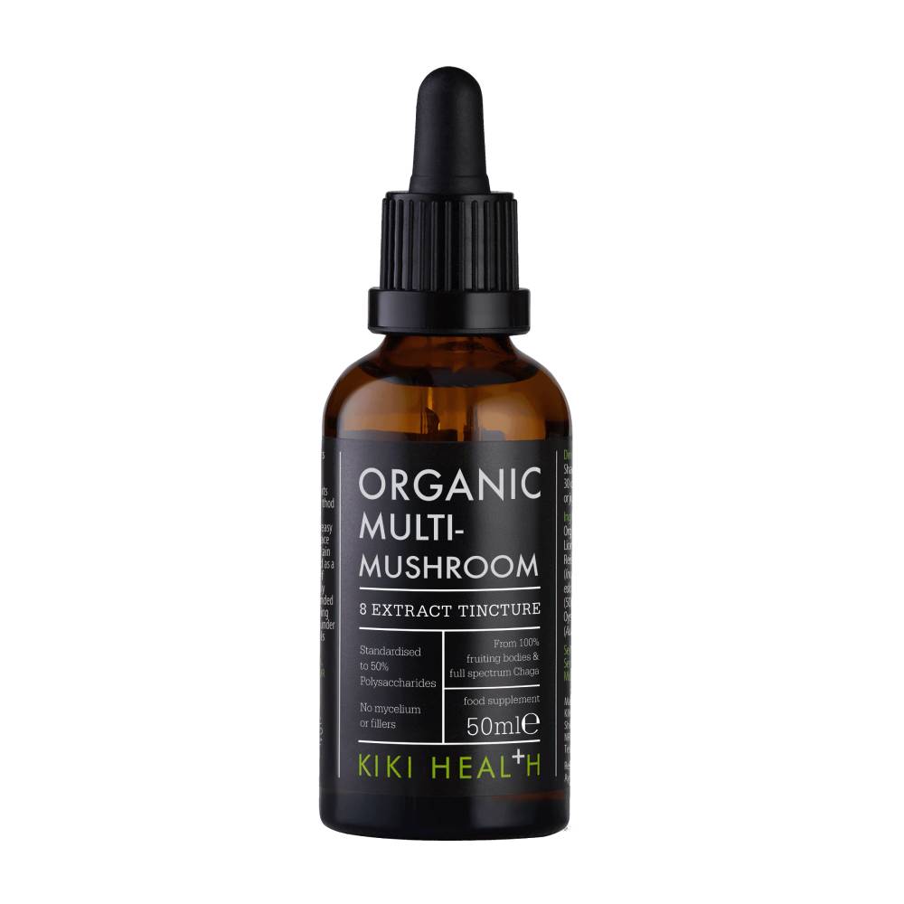 KIKI Health Organic Muti Mushroom 8 Extract Tincture 50ml