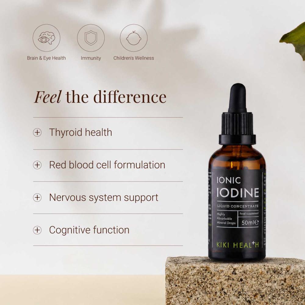 KIKI Health Ionic Iodine Liquid Concentrate 50ml