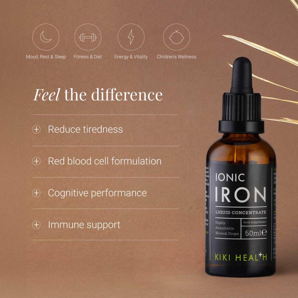 KIKI Health Ionic Iron Liquid Concentrate 50ml