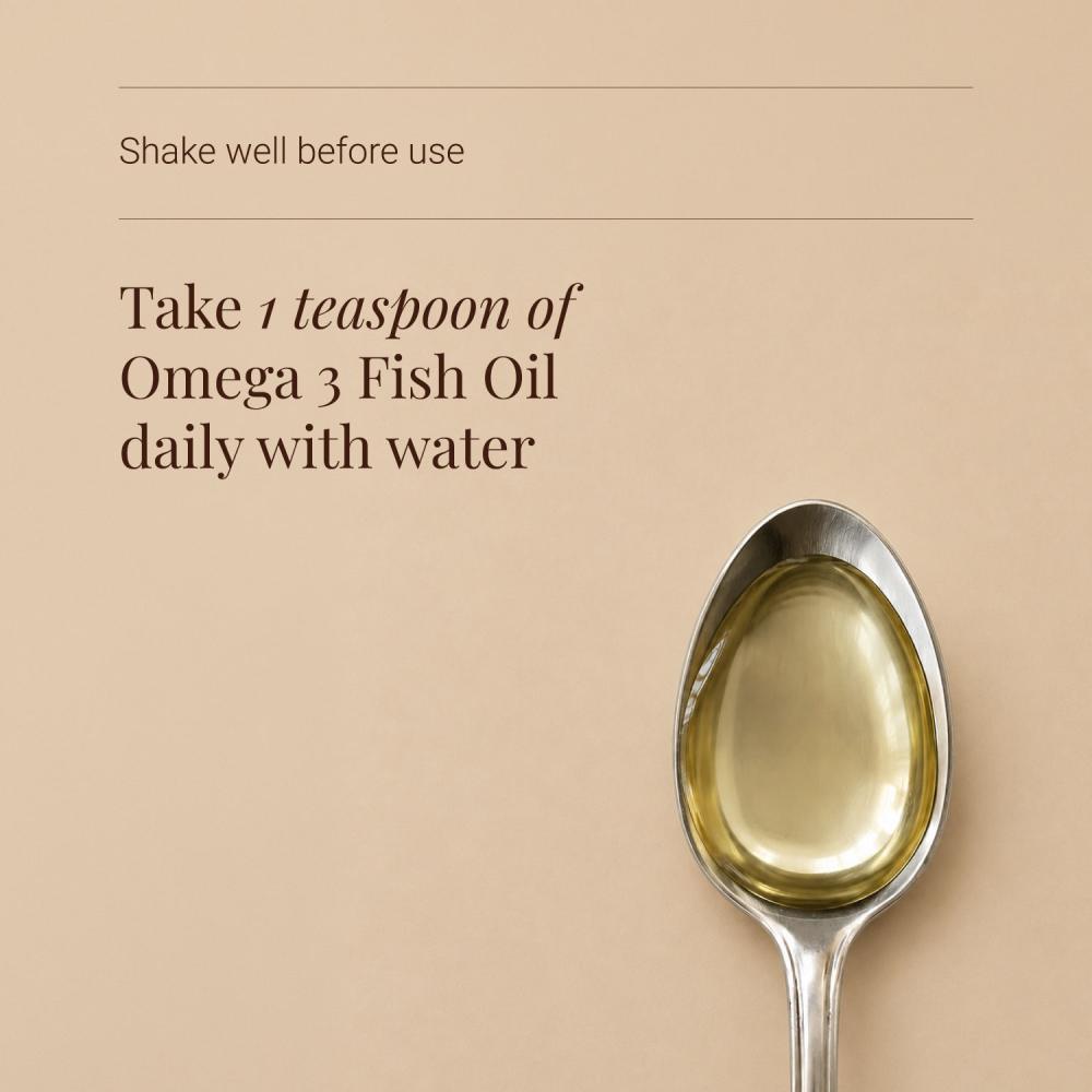 KIKI Health Omega 3 Fish Oil 125ml