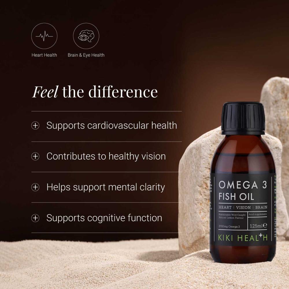 KIKI Health Omega 3 Fish Oil 125ml