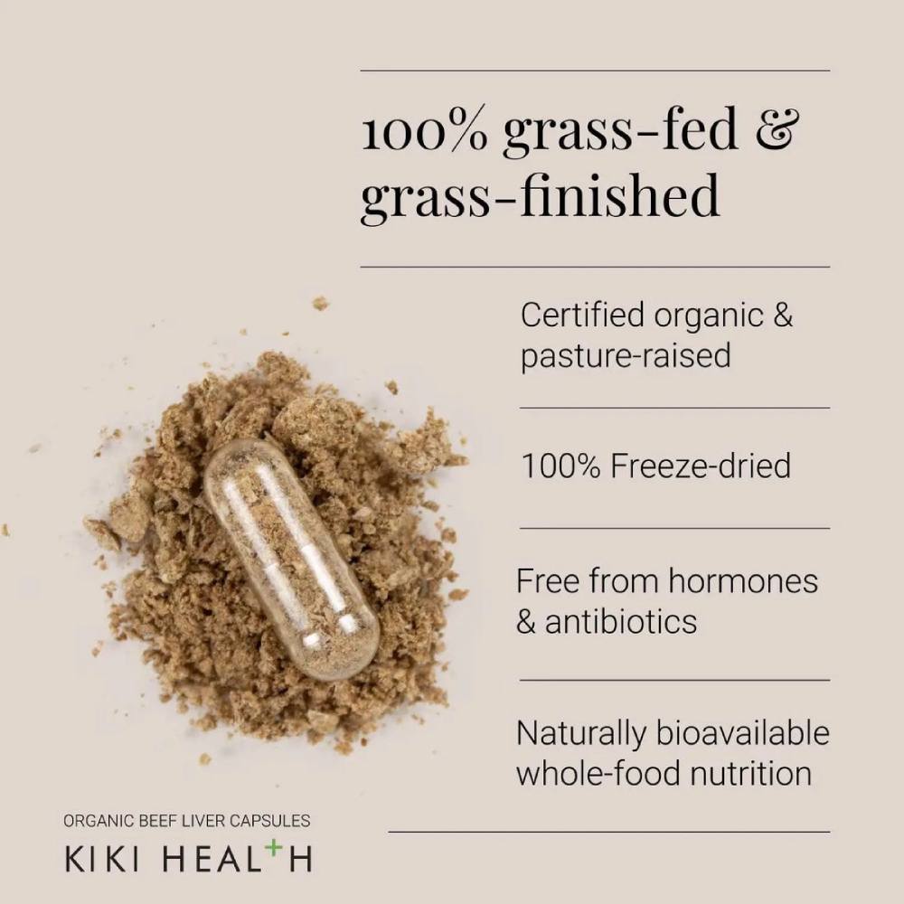 KIKI Health Organic Beef Liver (180)
