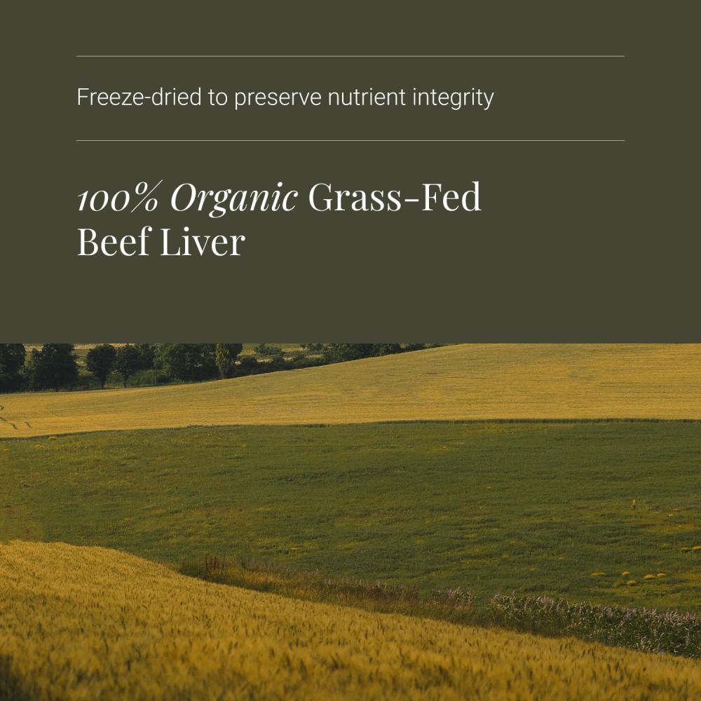 KIKI Health Organic Beef Liver (180)