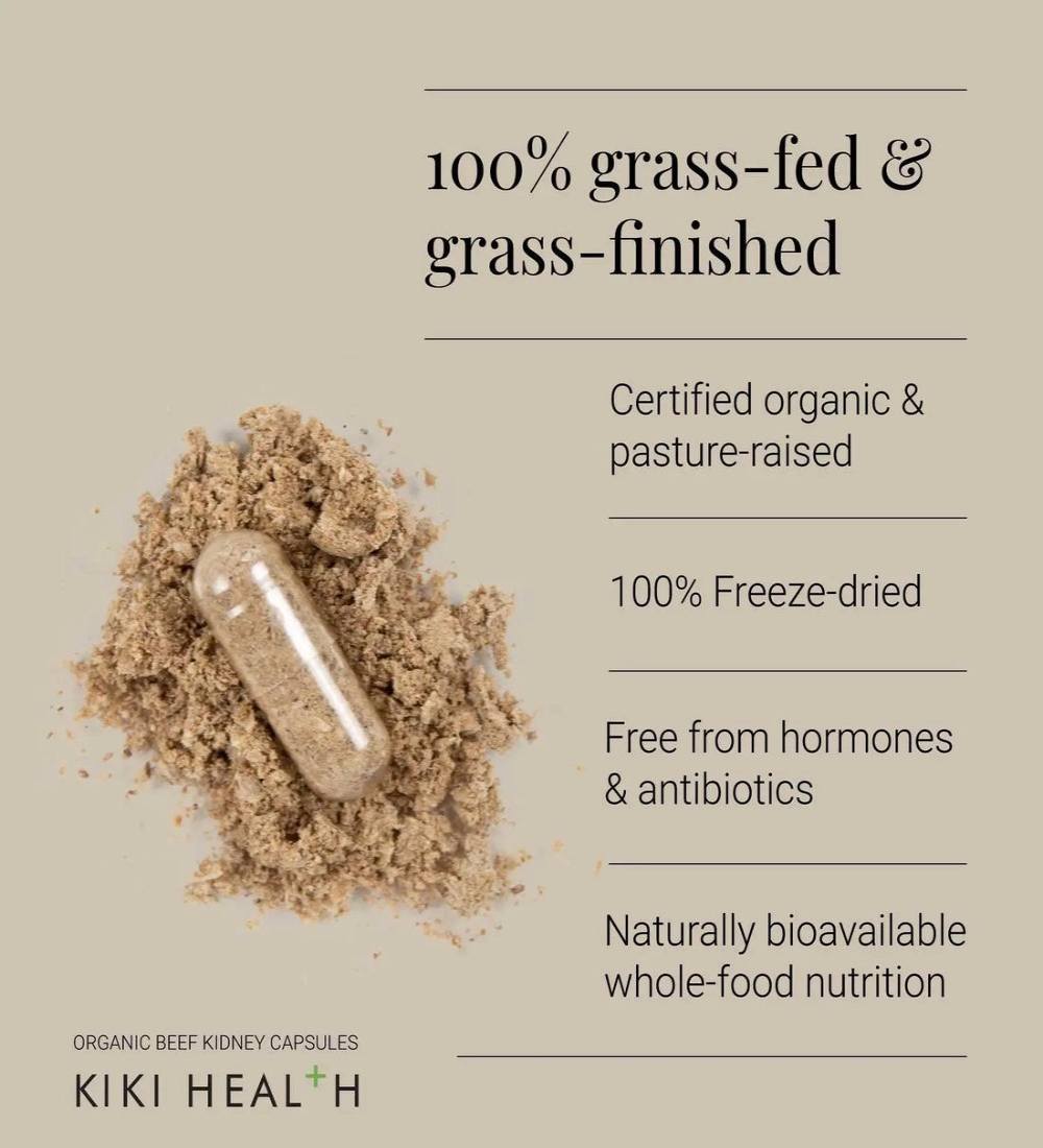 KIKI Health Organic Beef Kidney (180)
