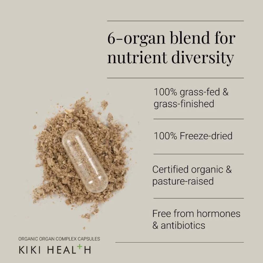 KIKI Health Organic Organ Complex (180)