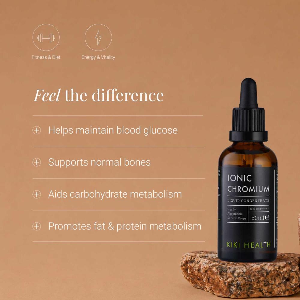 KIKI Health Ionic Chromium Liquid Concentrate 50ml