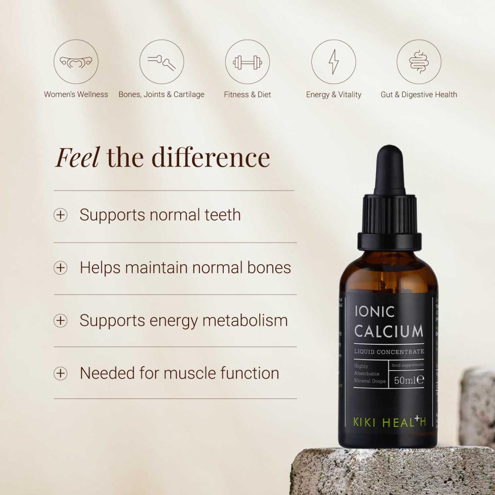KIKI Health Ionic Calcium Liquid Concentrate 50ml