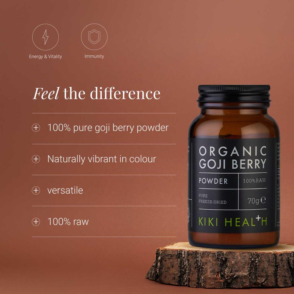 KIKI Health Organic Goji Berry Powder 70g
