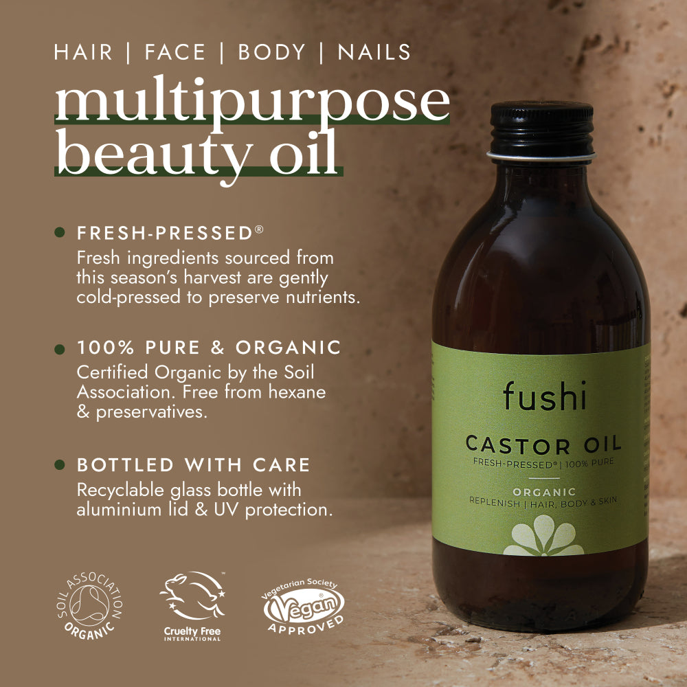 fushi Organic Castor Oil 250ml