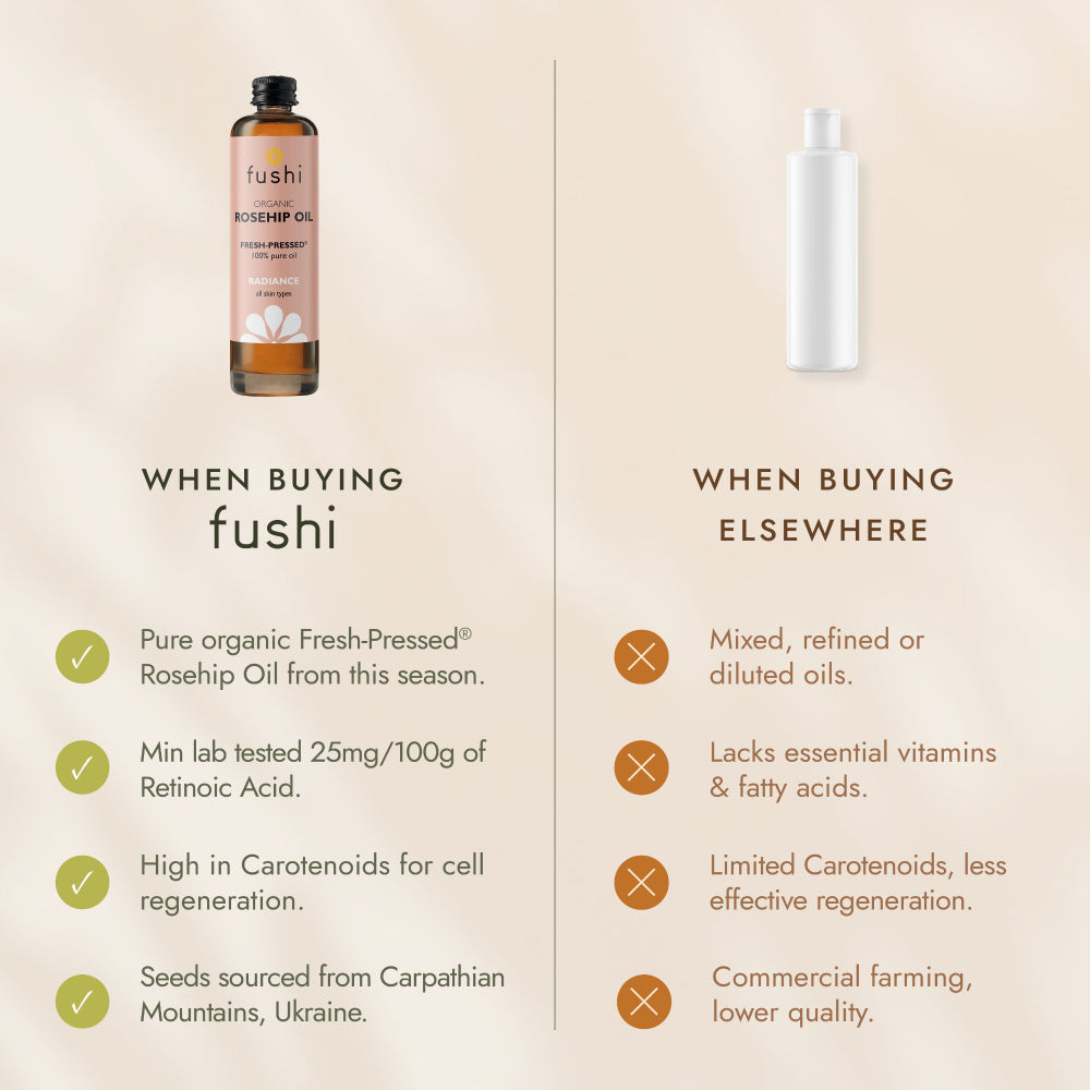 fushi Organic Rosehip Oil 100ml